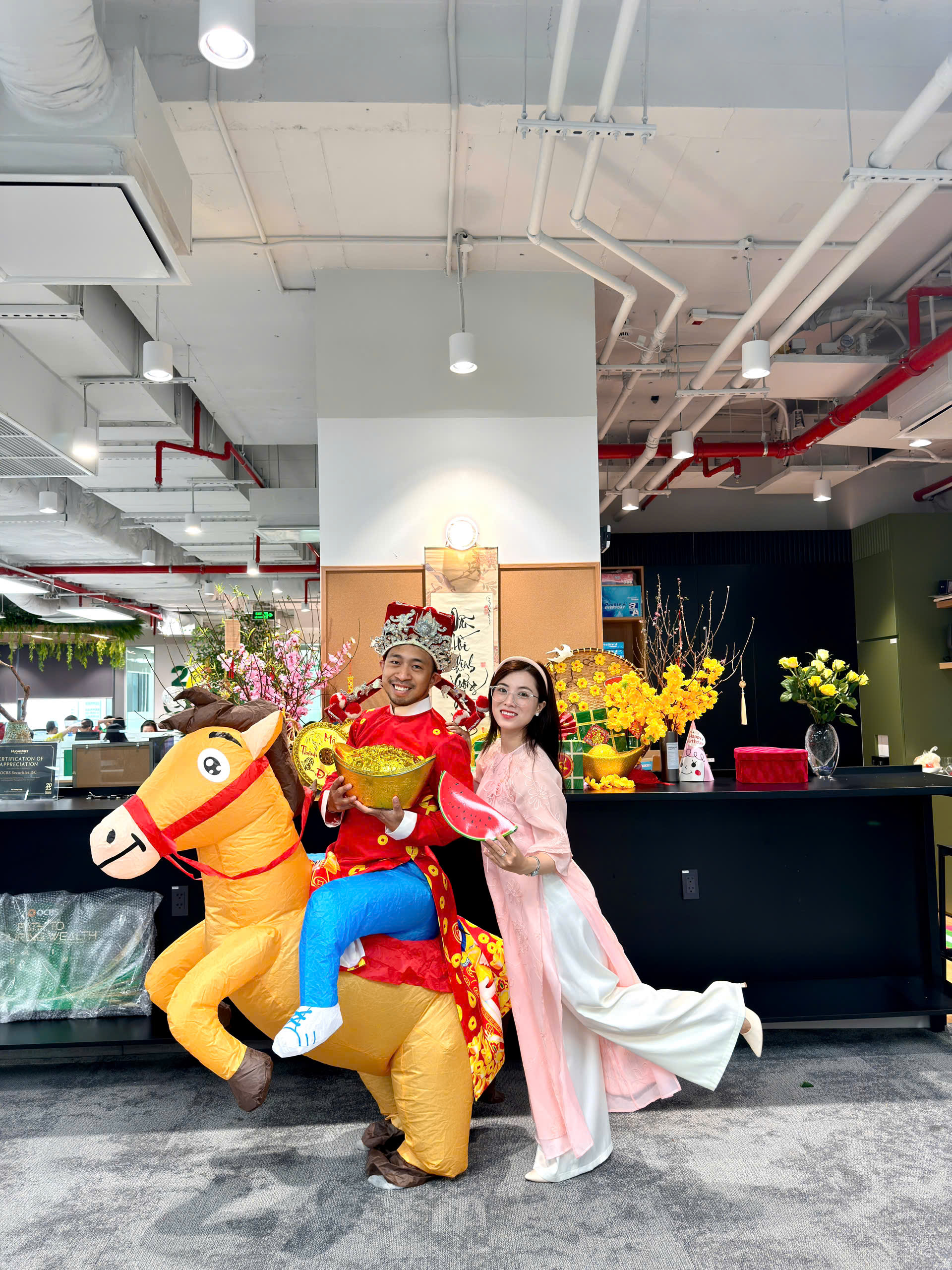 NGÀY ĐẦU NĂM ĐI LÀM - HỘI NGỘ ĐOÀN VIÊN, RỘN RÀNG LỘC XUÂN OCBS