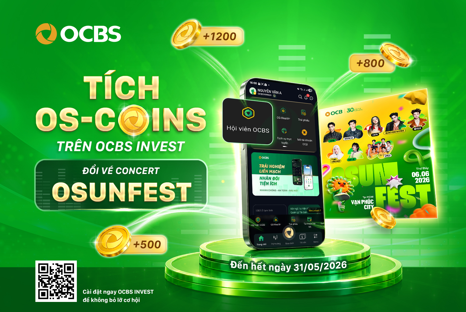 Chương trình OCBS Rewards