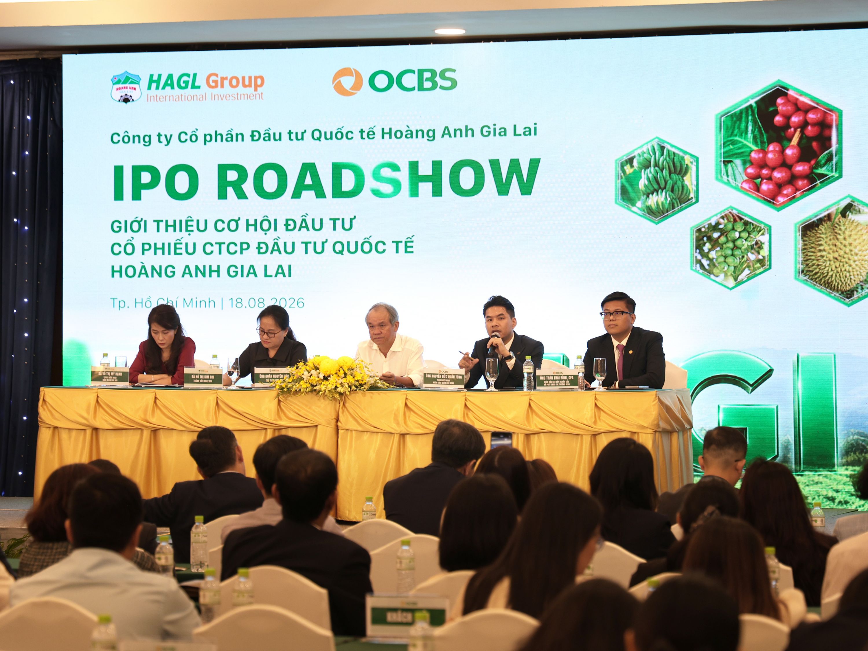 OCBS ĐỒNG HÀNH CÙNG HGI TẠI IPO ROADSHOW GIỚI THIỆU CƠ HỘI ĐẦU TƯ BỀN VỮNG